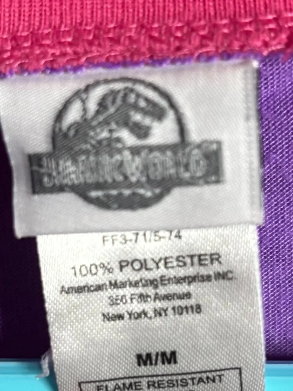 Jurassic World worn before